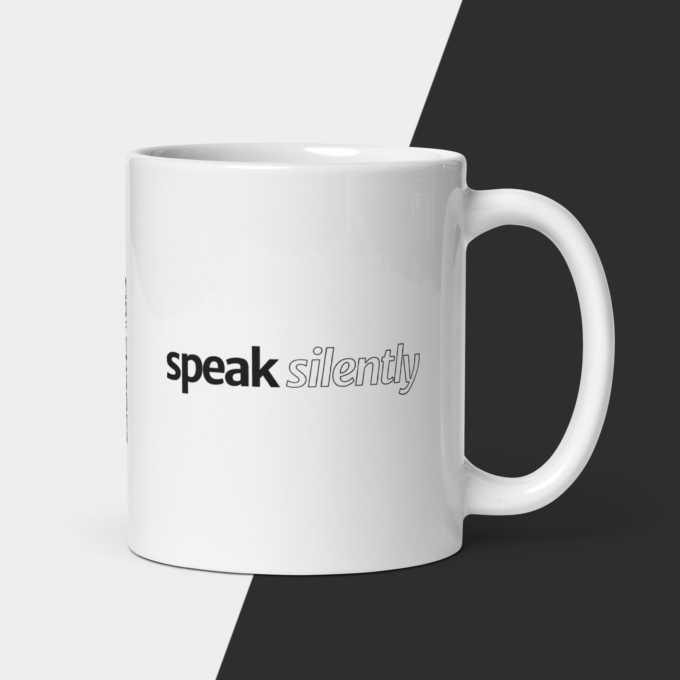 speak silently